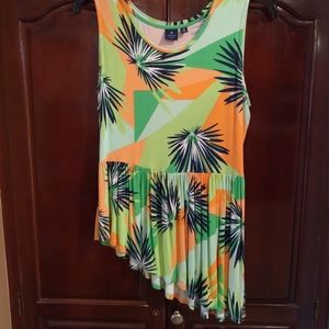 KARI BLUE stretchy tank